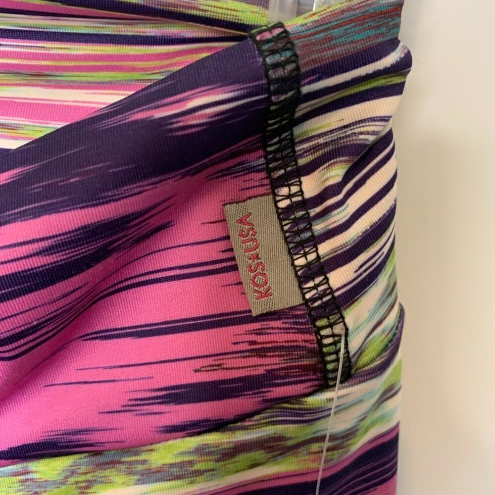 KOS USA Multi Color Athletic 30" Legging - Picture 4 of 8